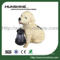 hot sale new type waterproof nice led garden dog solar light